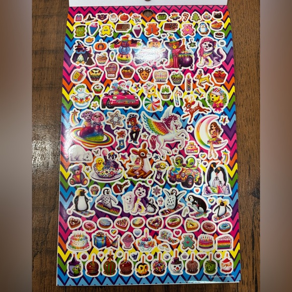 Lisa Frank Sticker Book Bundle, 600 Stickers & 5 Sheets Per Book, 5 Books - Picture 7 of 8
